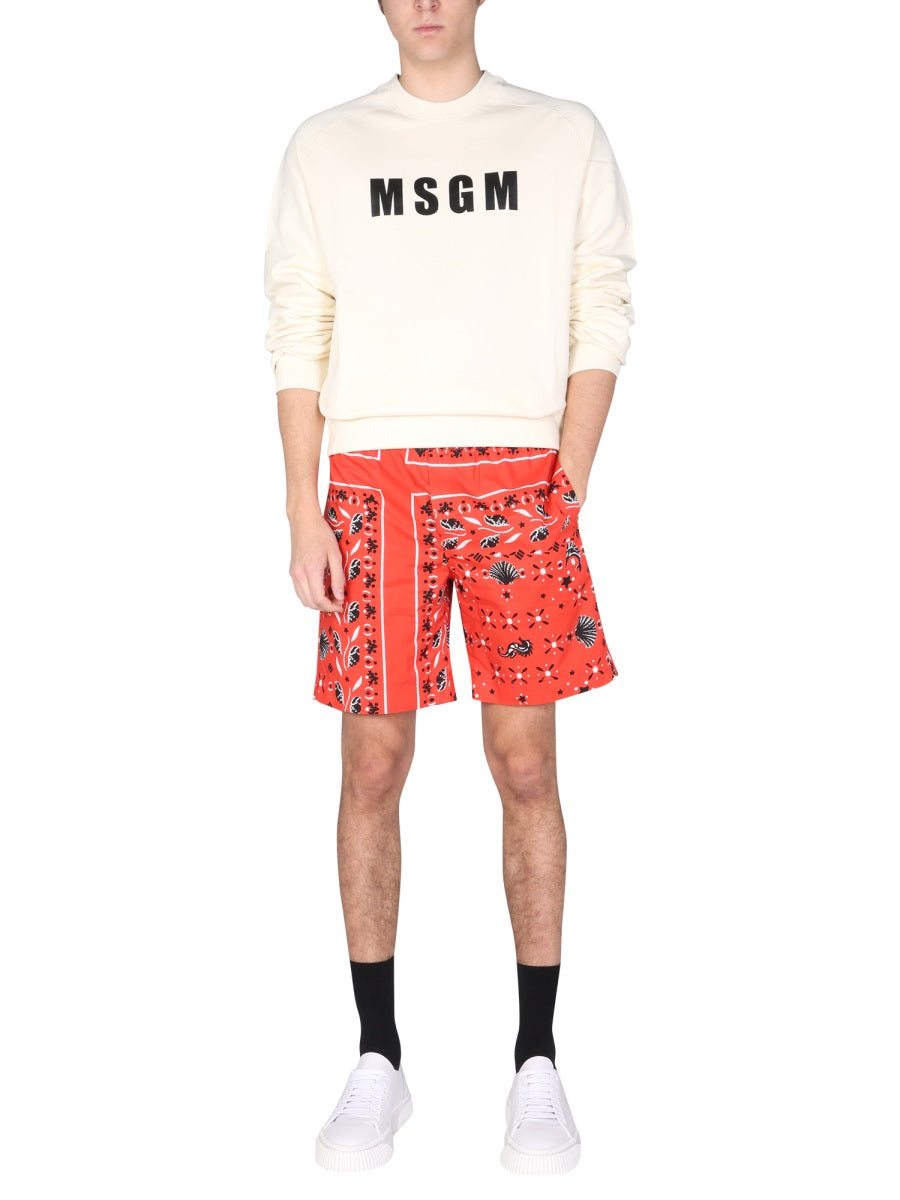 MSGM Felpe - Bianco | Wanan Luxury