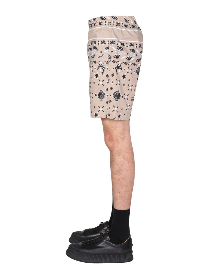 MSGM Shorts - Beige | Wanan Luxury