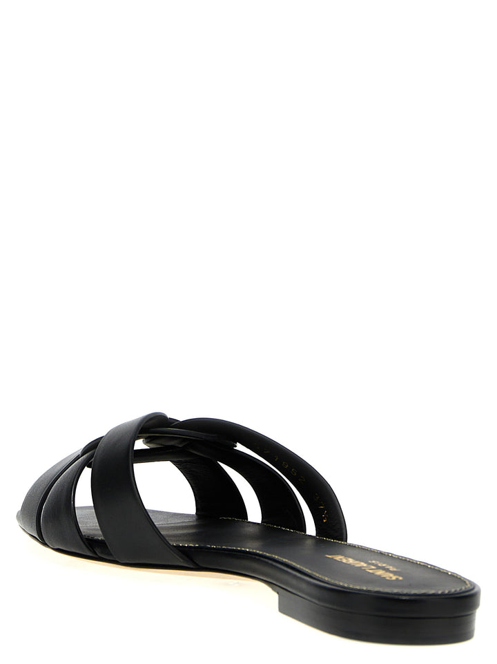 Saint Laurent Tribute Nu Pieds Sandali - Nero | 4dbed27c329eec1964565641375892d6ab8d443a