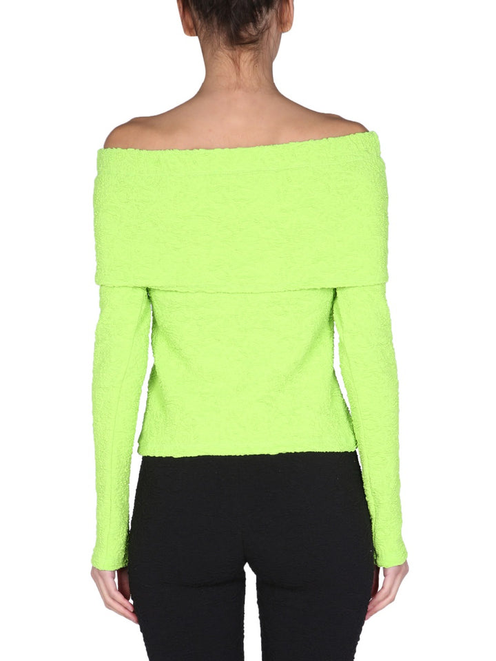 MSGM Top - Verde | Wanan Luxury