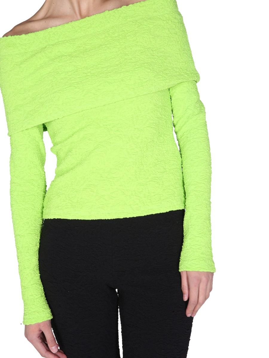 MSGM Top - Verde | Wanan Luxury