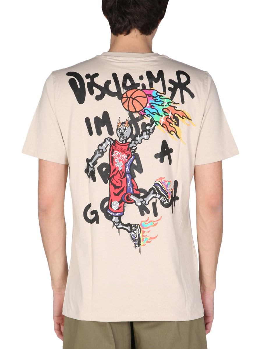 Disclaimer T shirt - Beige | Wanan Luxury