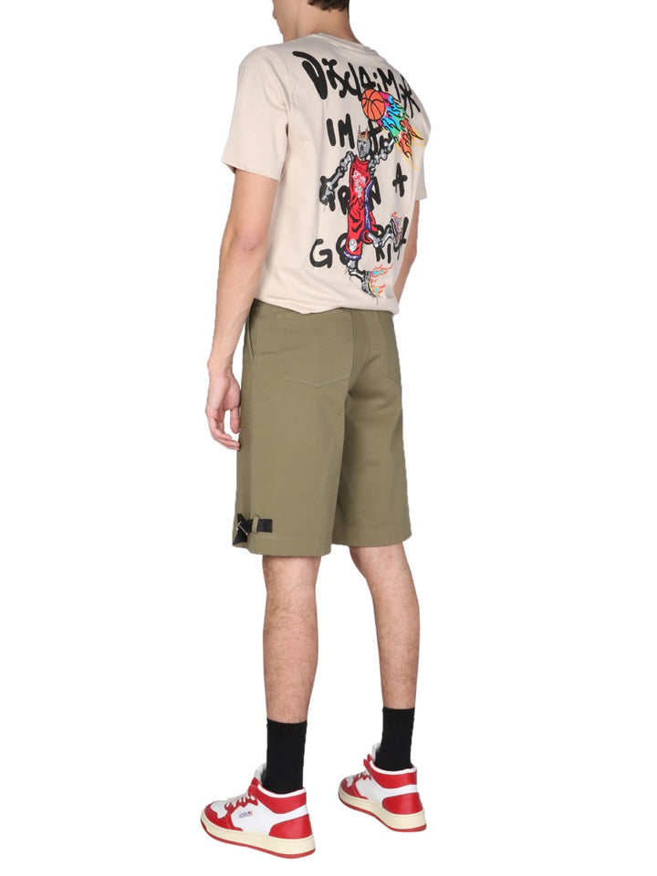 Disclaimer T shirt - Beige | Wanan Luxury