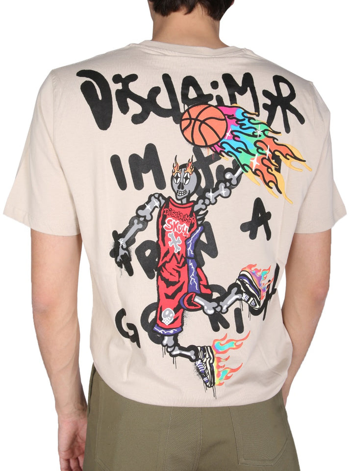 Disclaimer T shirt - Beige | Wanan Luxury