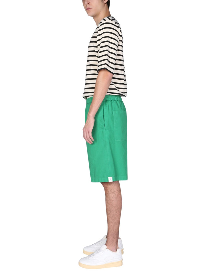 Jil Sander Shorts - Verde | Wanan Luxury