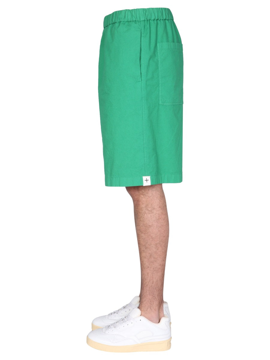 Jil Sander Shorts - Verde | Wanan Luxury