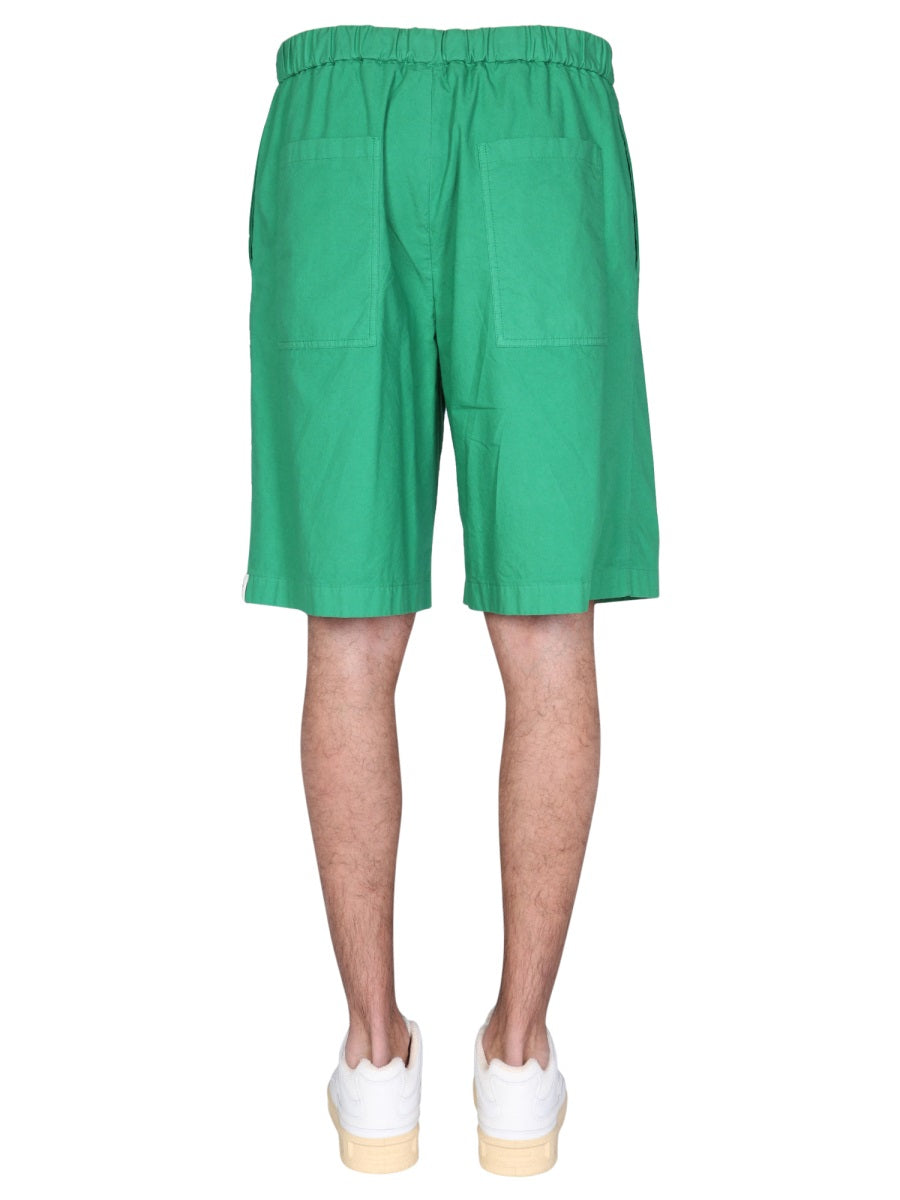 Jil Sander Shorts - Verde | Wanan Luxury