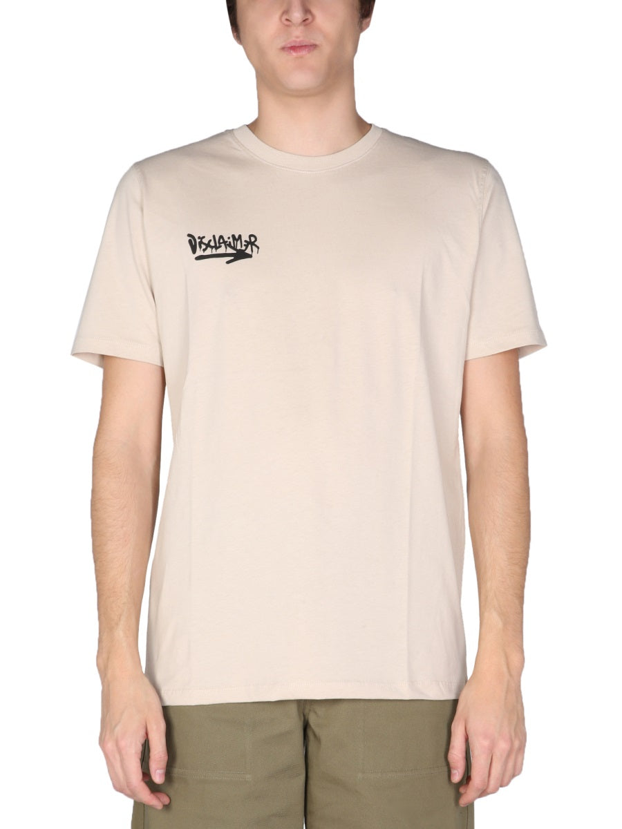 Disclaimer T shirt - Beige | Wanan Luxury