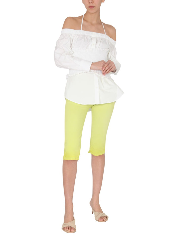 MSGM Pantaloni - Verde | Wanan Luxury