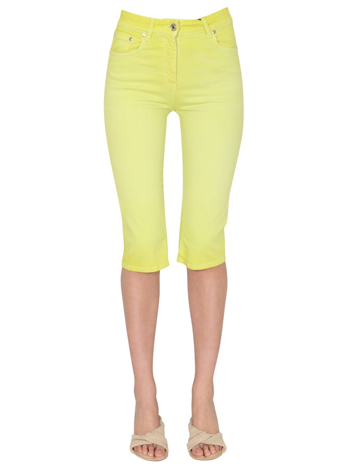 MSGM Pantaloni - Verde | Wanan Luxury