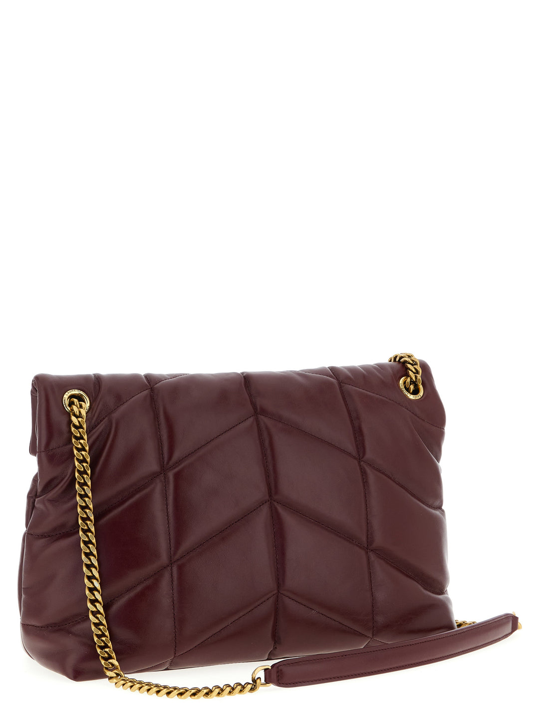 Saint Laurent Puffer Borse a Spalla e Tracolla - Bordeaux | 0b8943697e1e93b2fa56ff0e7b9e29c1a60ee50f