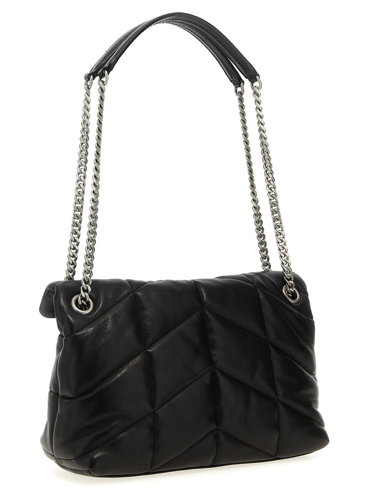 Saint Laurent Puffer Lou Lou Borse a Spalla e Tracolla - Nero | 020190093da9e0a27933c7889eb13c356dc5045b