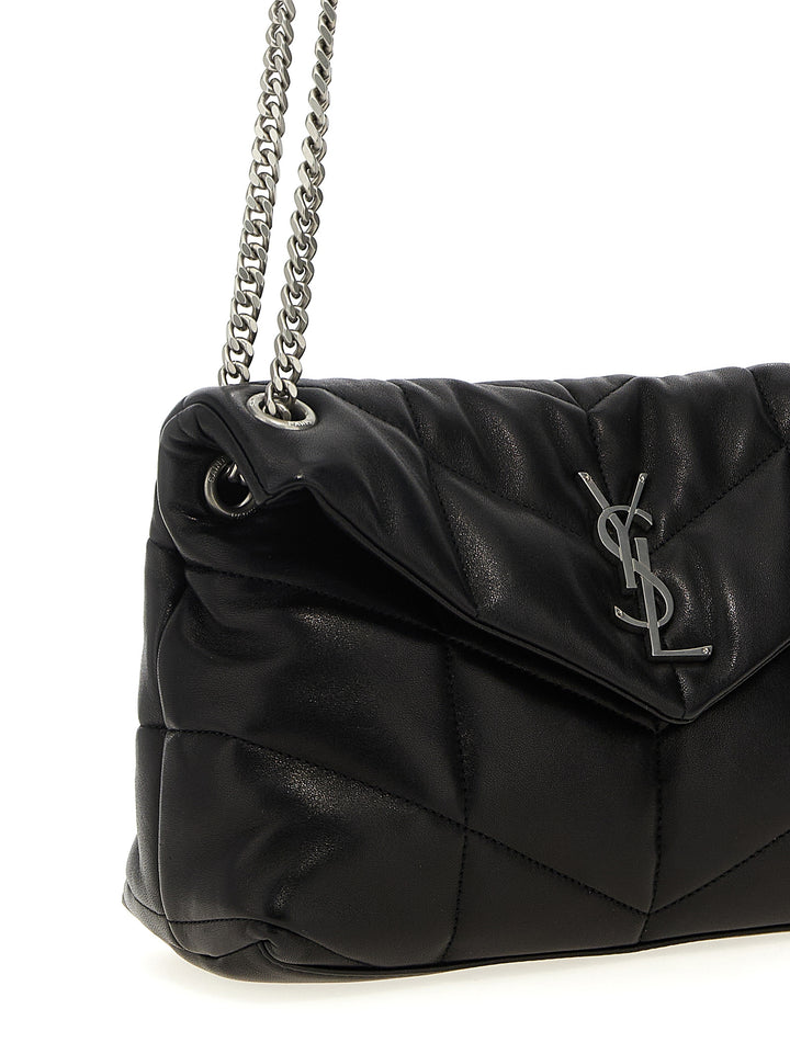 Saint Laurent Puffer Lou Lou Borse a Spalla e Tracolla - Nero | 6379cfe07adc6ea1089bc726b0e976272a42371b
