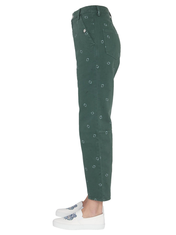 Kenzo Pantaloni - Verde | Wanan Luxury