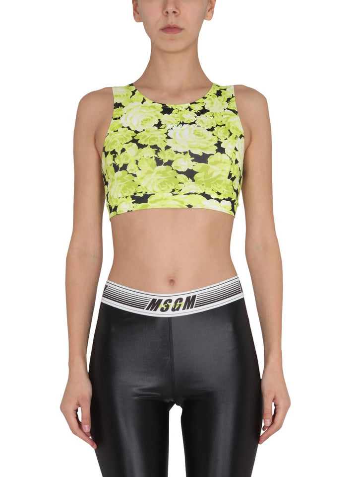 MSGM Top - Giallo | Wanan Luxury