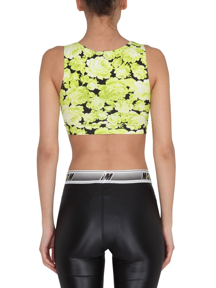 MSGM Top - Giallo | Wanan Luxury