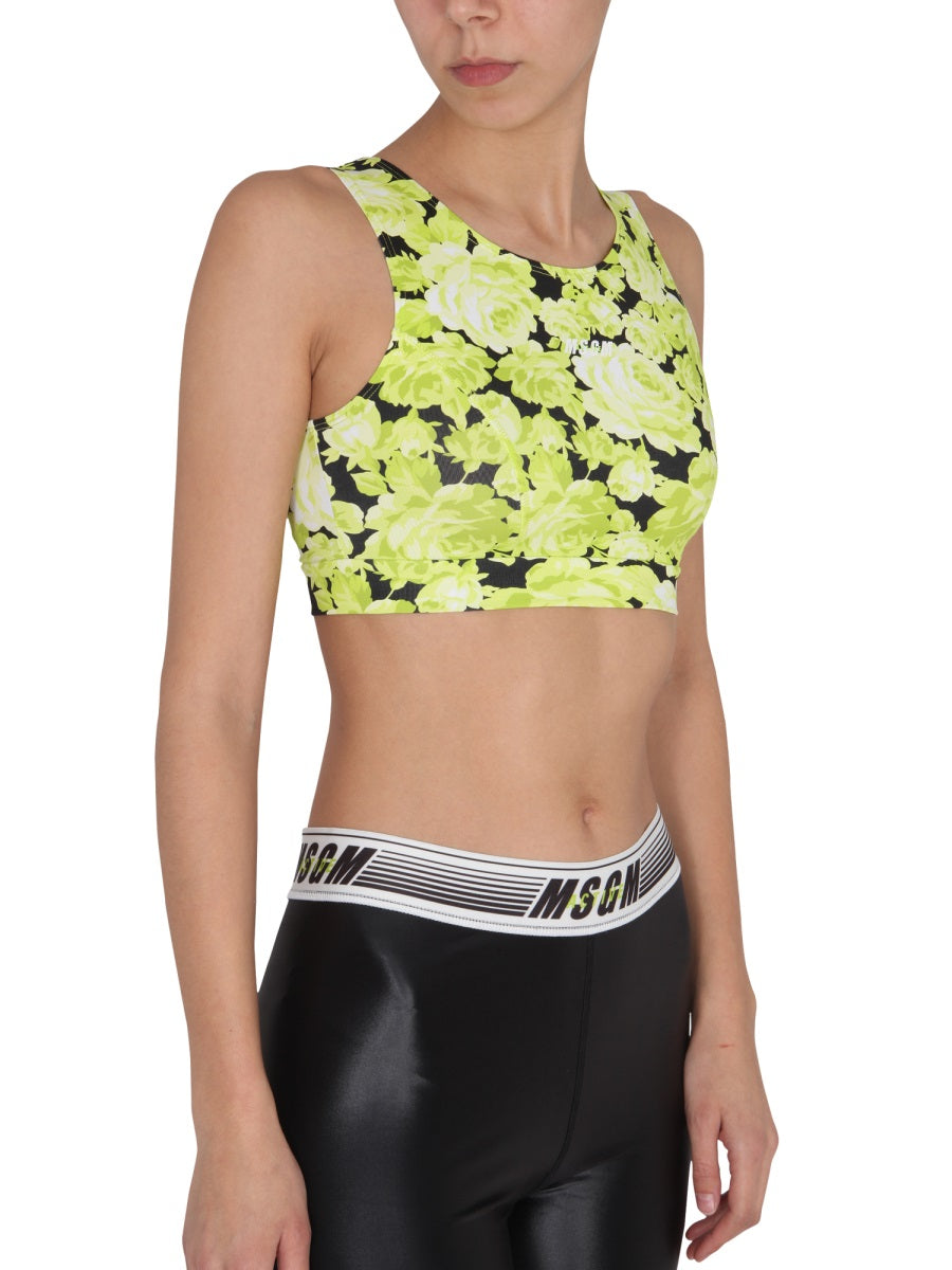 MSGM Top - Giallo | Wanan Luxury