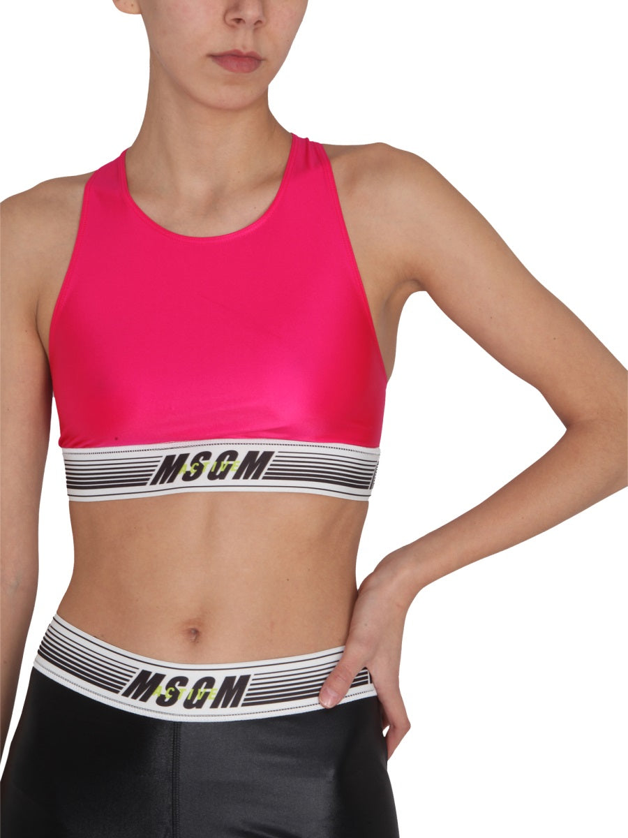 MSGM Top - Fucsia | Wanan Luxury