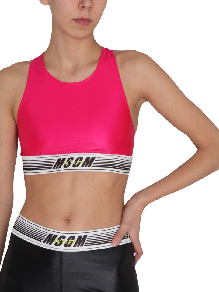 MSGM Top - Fucsia | Wanan Luxury