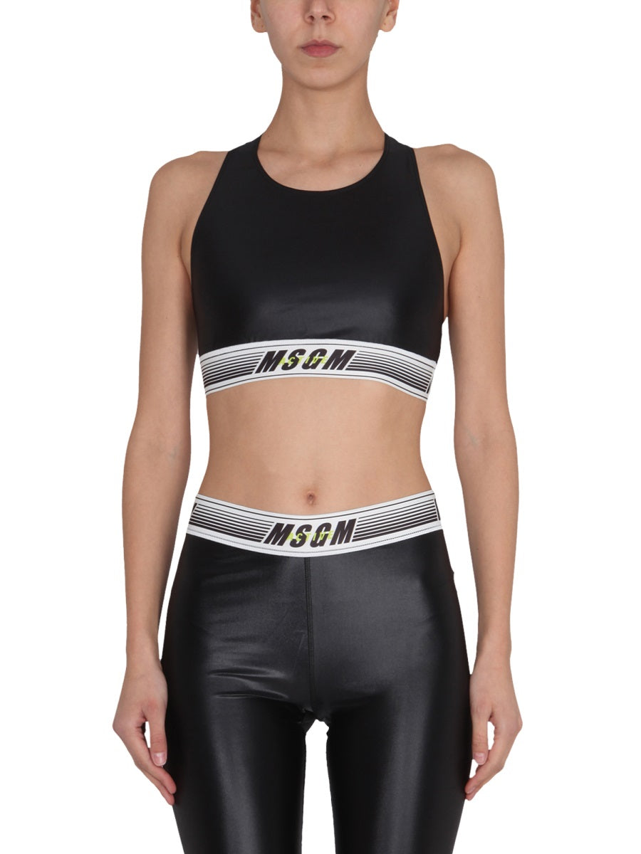 MSGM Top - Nero | Wanan Luxury