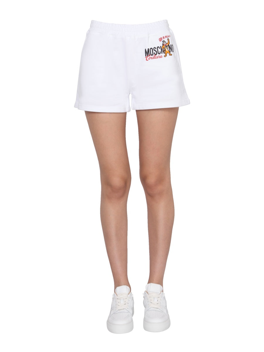 Moschino Shorts - White | 3996097b896c45785232cf40302d0bcdd0c2c4b4