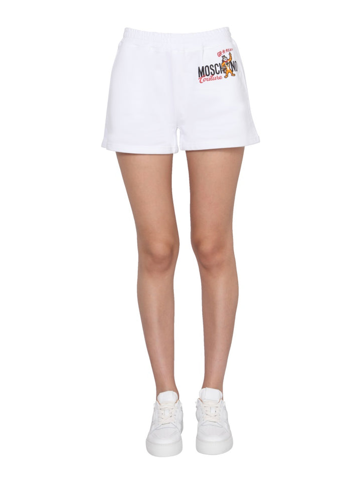 Moschino Shorts - White | 3996097b896c45785232cf40302d0bcdd0c2c4b4