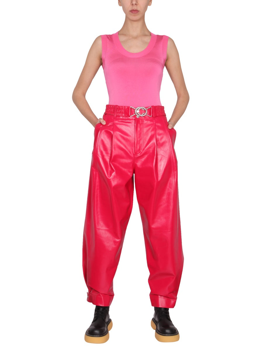 Bottega Veneta Pantaloni - Red | 263ba435f1e736f07e54f92e435c1a9e92ab6b85