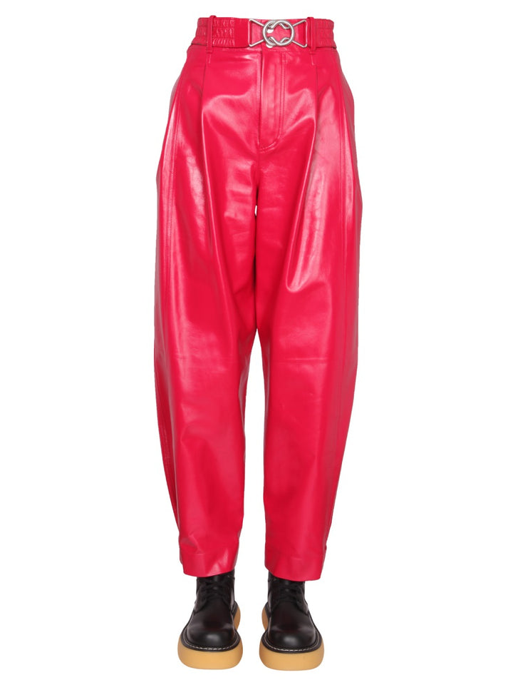 Bottega Veneta Pantaloni - Red | c7b9ab8fbb798834a435c437f7e771b35937539a