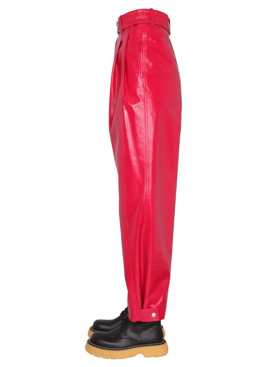 Bottega Veneta Pantaloni - Red | 48306c651972e68392e0035b64d9c5553b11f573