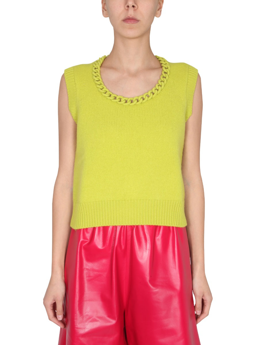 Bottega Veneta Gilet - Green | e9c714b9afebbd5754efac075776cb0a3733ed47