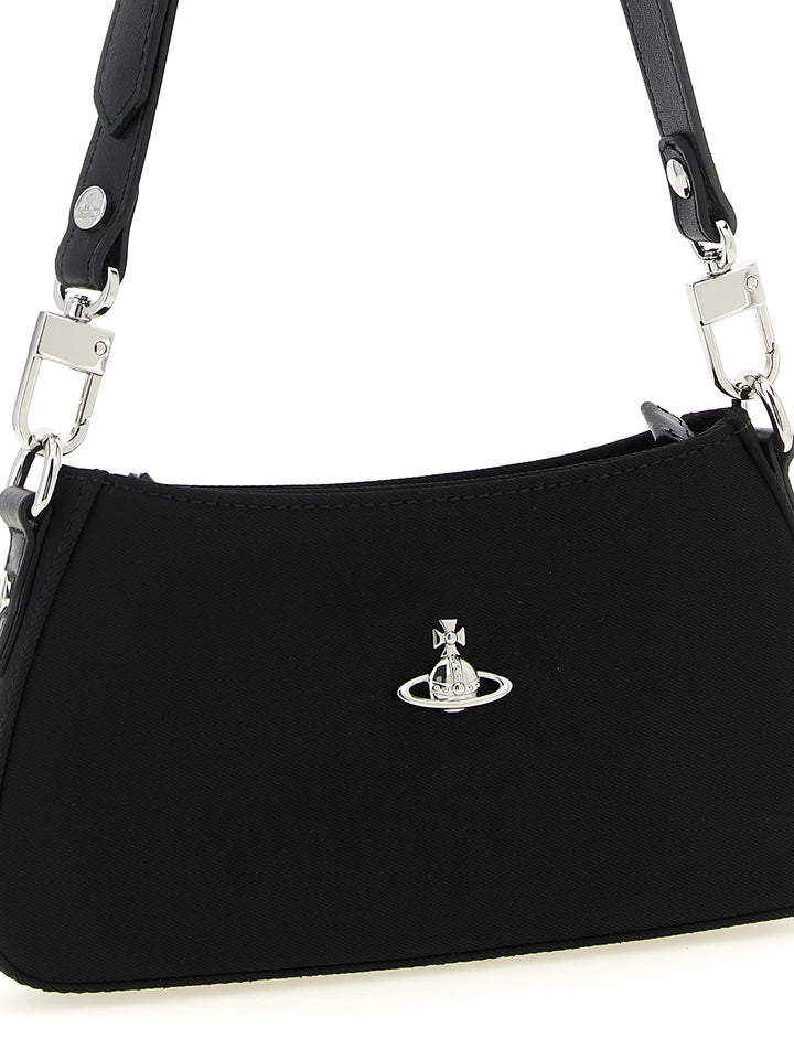 Vivienne Westwood Tasha Phone Bag Borse a Spalla e Tracolla - Nero | 65b582ea52456aba669b0554cc61f83becf5c07a