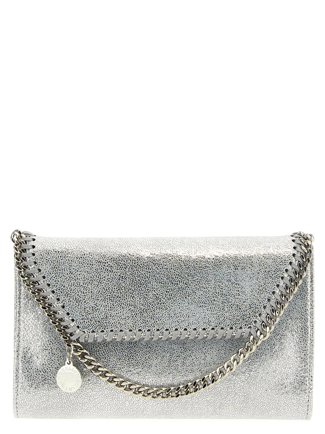 Stella Mccartney Falabella Chain Wallet Portafogli - Silver | 2a3d808c35bf78f9419799ec94244ef9d289e060