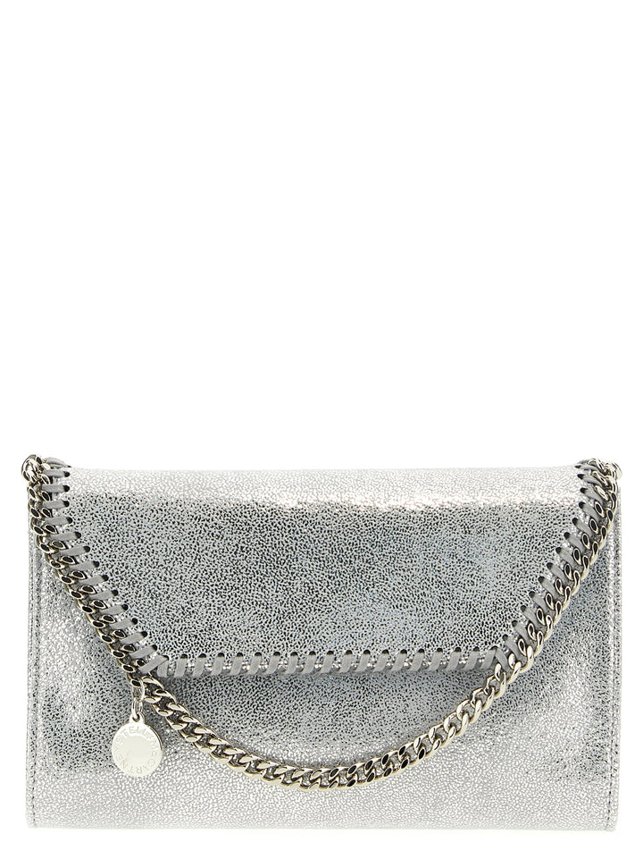 Stella Mccartney Falabella Chain Wallet Portafogli - Silver | 2a3d808c35bf78f9419799ec94244ef9d289e060