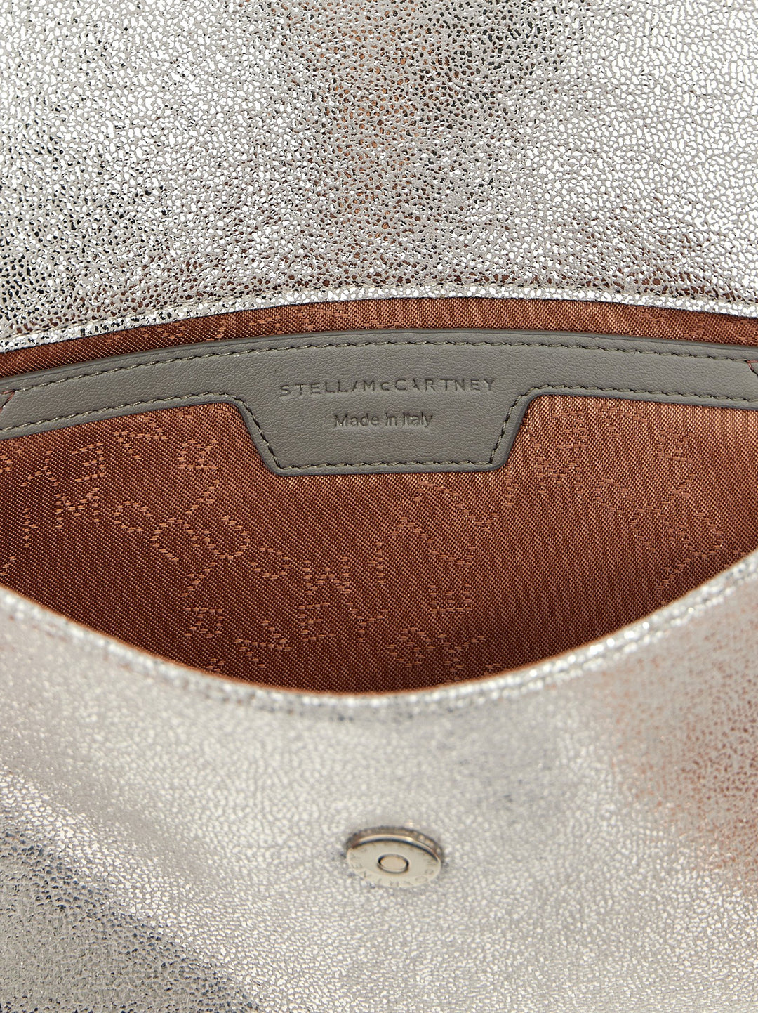 Stella Mccartney Falabella Chain Wallet Portafogli - Silver | e116292c17e98a0fb064baf98aa2e9c2e0deb5b8