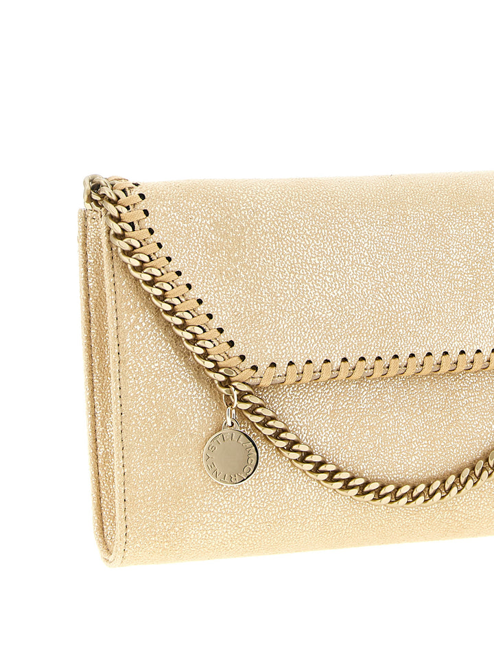 Stella Mccartney Falabella Chain Wallet Portafogli - Oro | 93bd869580d93608462e4d980e6c653d49d17337