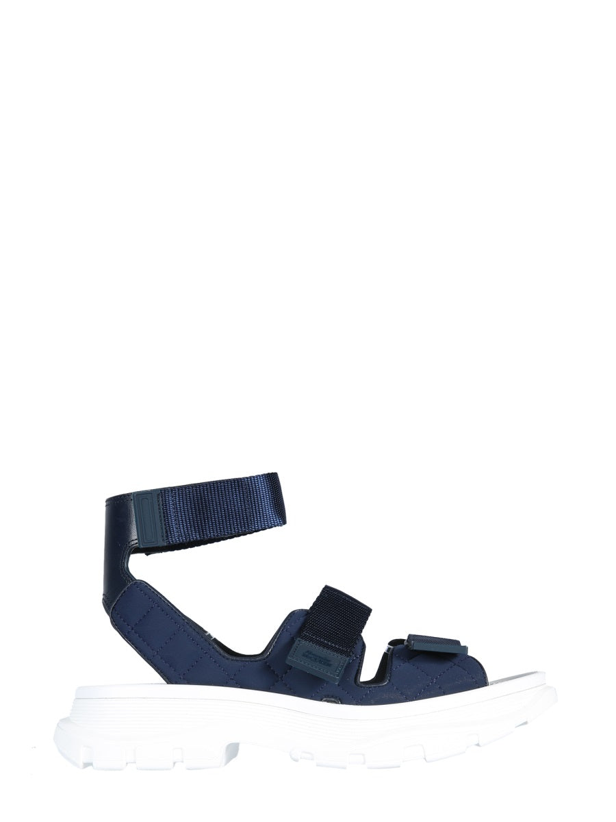 Alexander McQueen Sandali - Blu | Wanan Luxury