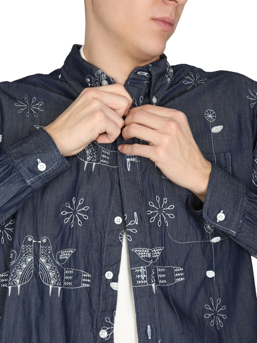 Engineered Garments Camicie - Blue | a1c4dba61ff4360836ec5e761b5131f2207e6e21