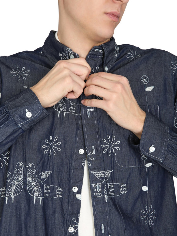 Engineered Garments Camicie - Blue | a1c4dba61ff4360836ec5e761b5131f2207e6e21