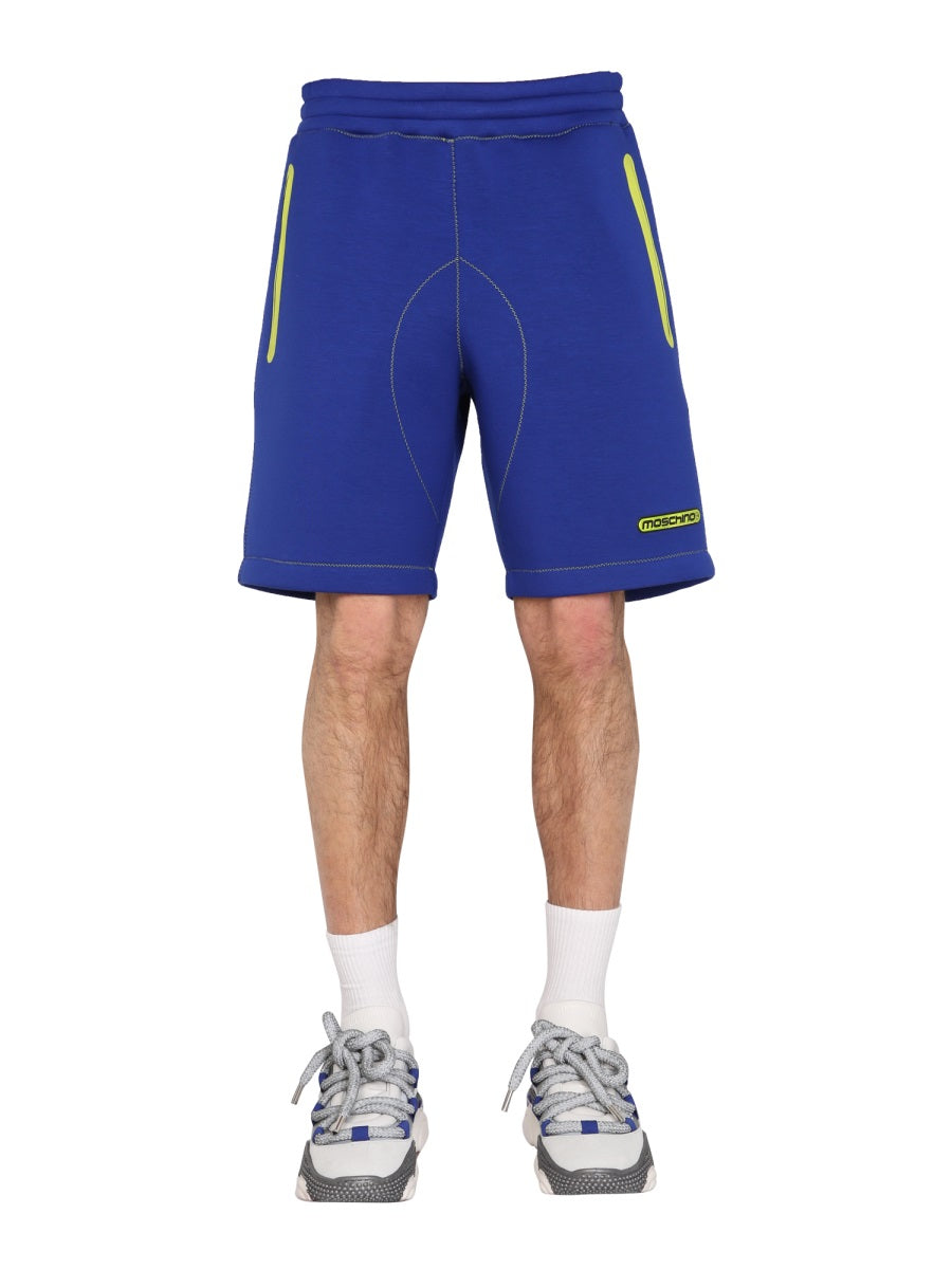 Moschino Shorts - Blue | 13834e167fc623987f0d4fb21ff917710c311139