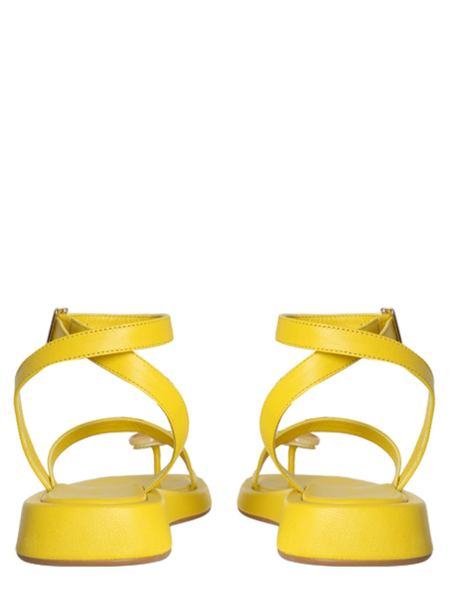 Gia Borghini Sandali - Yellow | 5ffdc3984f184bde663989cbc8b3a326ac824ab4