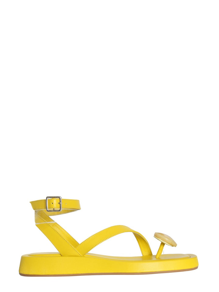 Gia Borghini Sandali - Yellow | 3936f79106dfcf41f7d7dd137f0fdb713dc4aa15