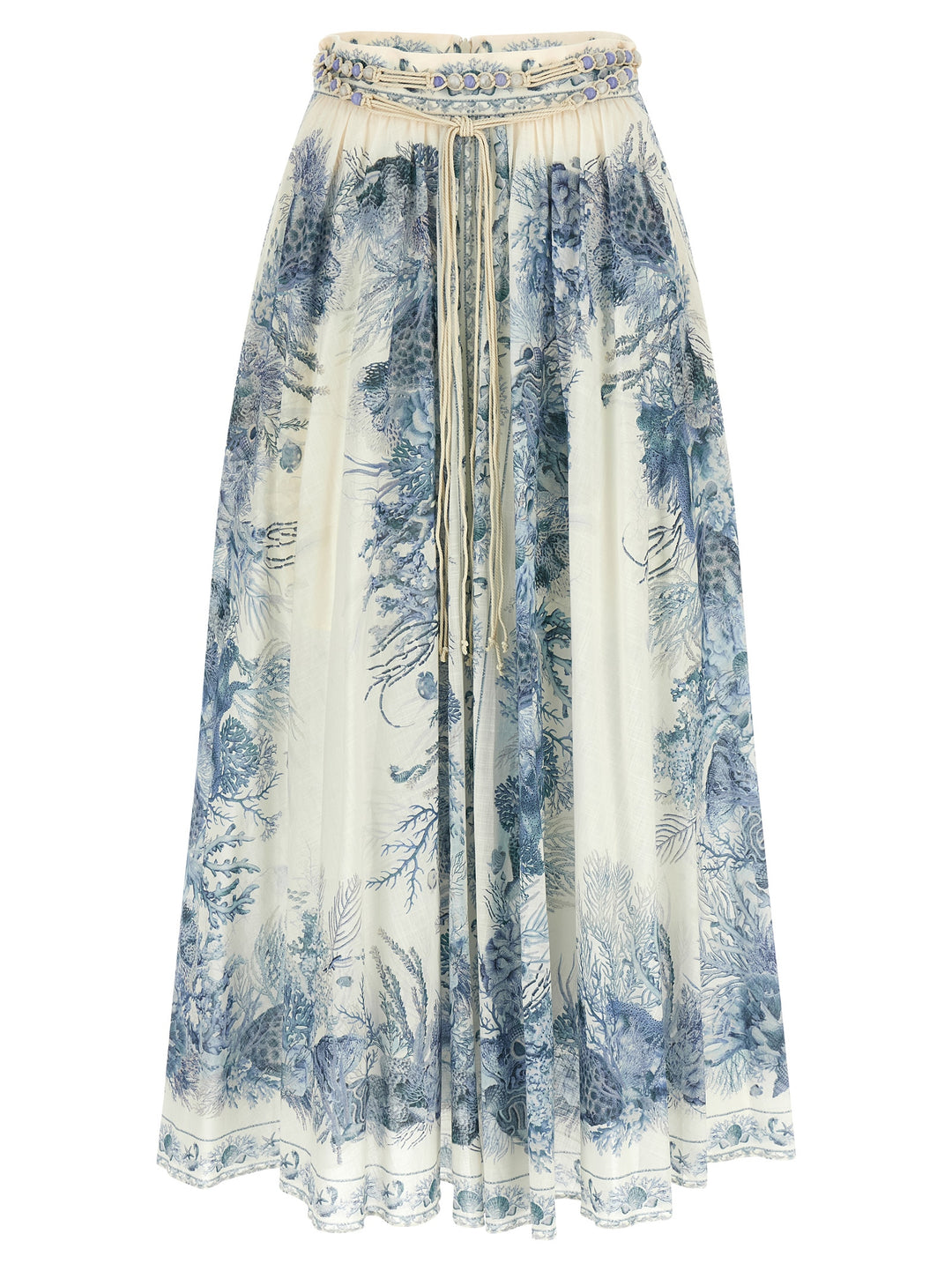 Zimmermann Wanderlust Gonne - Blu | ad516bcac05bfa7f6981ad4727403c95c0b6baf6