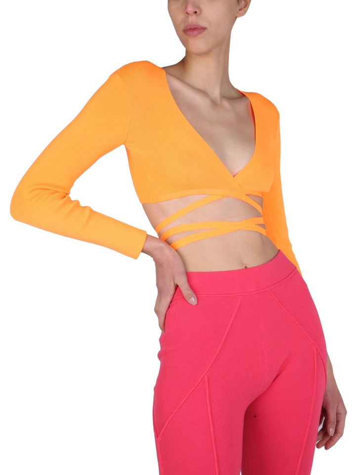 Msgm Top - Orange | 4af14c87f4d3f2d7b61acd26b4c469a4cd4a2075