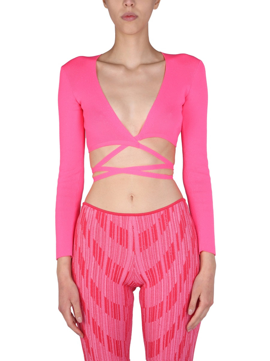 Msgm Top - Fuchsia | d2c301bf4e6b34cc2c6cea056ae59bc9cf4f61de