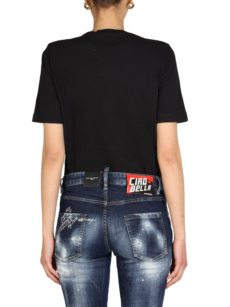Dsquared2 T shirt - Nero | Wanan Luxury