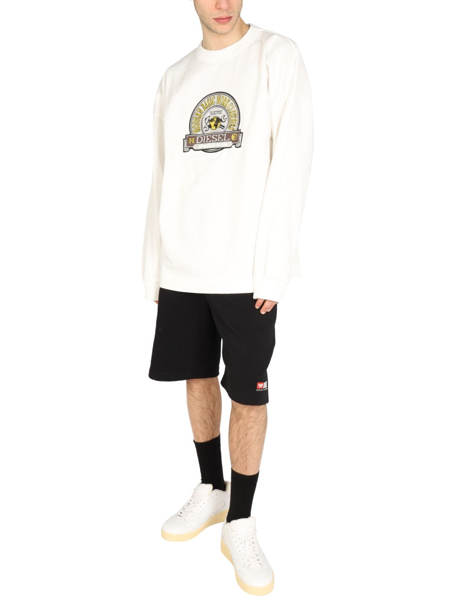 Diesel Felpe - White | 45f32f41988ea0d1dabd86458cf307c5fa75bf7c