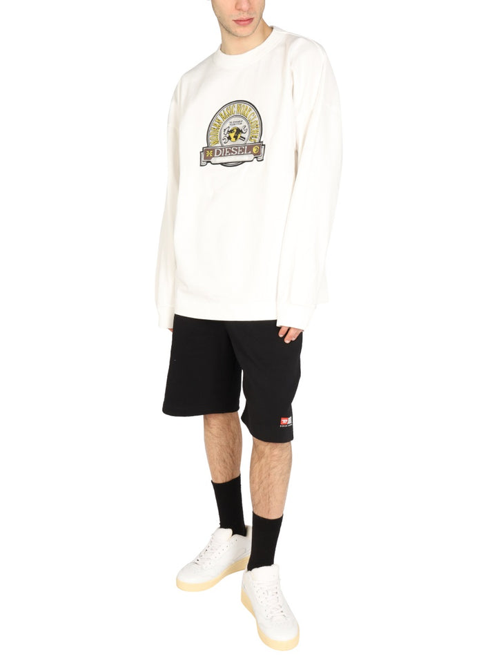 Diesel Felpe - White | 45f32f41988ea0d1dabd86458cf307c5fa75bf7c