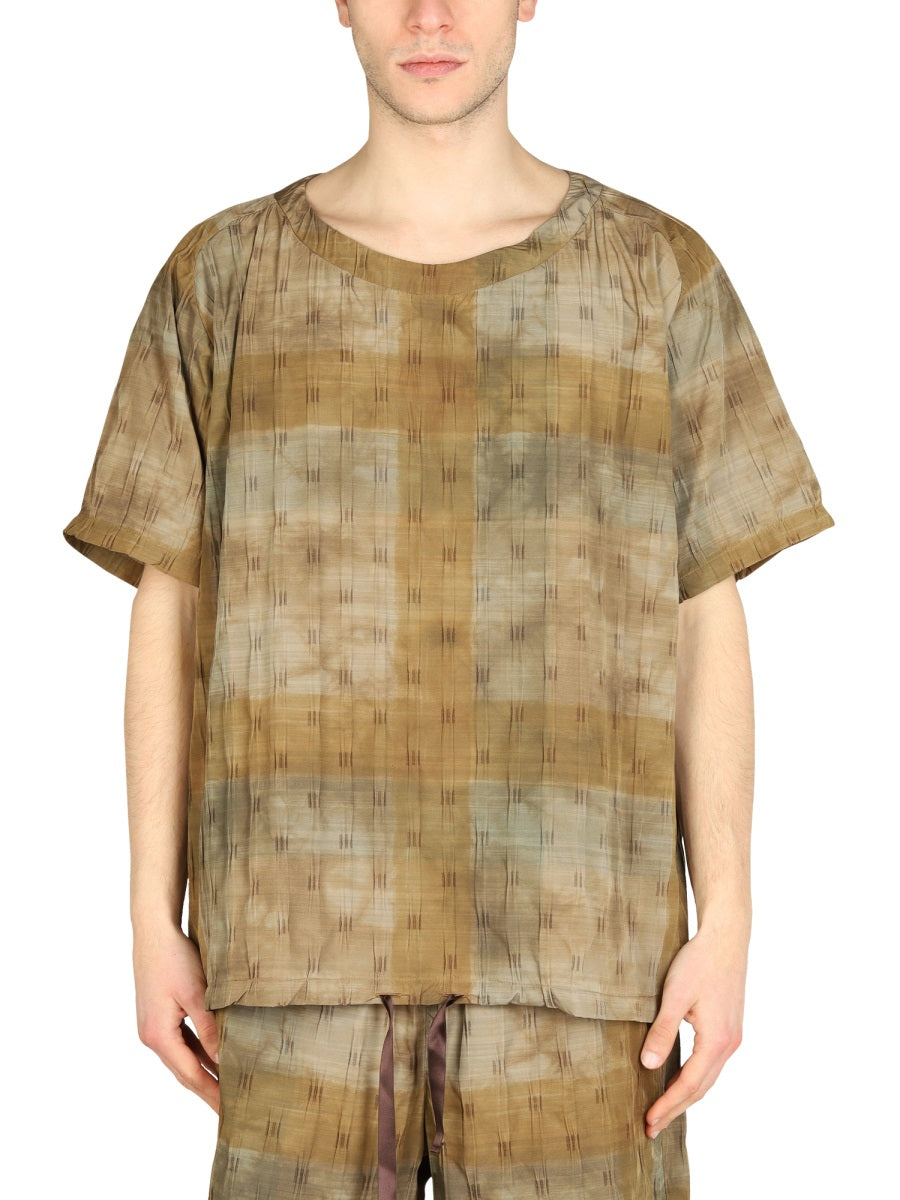 Needles T shirt - Marrone | Wanan Luxury