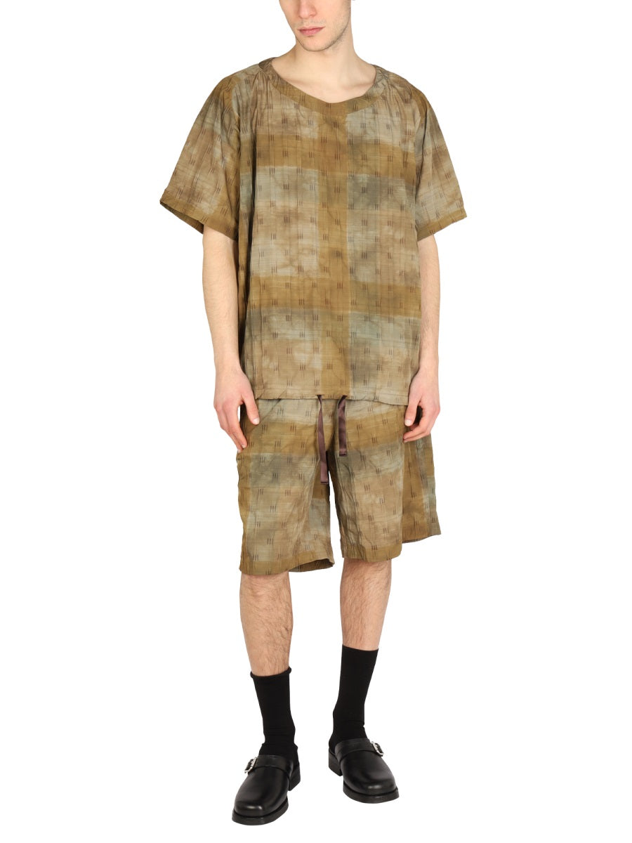 Needles T shirt - Marrone | Wanan Luxury