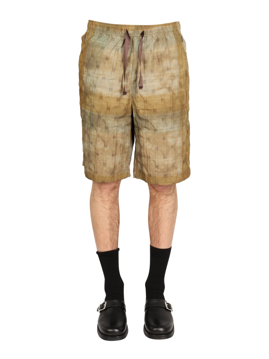 Needles Shorts - Verde | Wanan Luxury